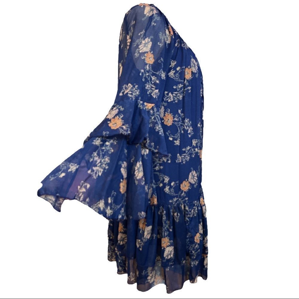 Free People Sunsetter Mini Floral Ruffle Dress - Picture 6 of 8